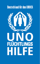 Logo der UNO Flüchtingshilfe